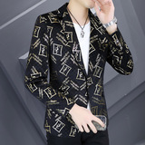 306B-2-X321-P802023春季男士条纹小西装青年修身西服外套，男装西服，星座507A（原星座306B-2）