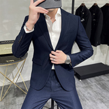 507A-T639-P2252025春季时尚男士单扣西服西裤两件套装，男装西服，星座507A（原星座306B-2）