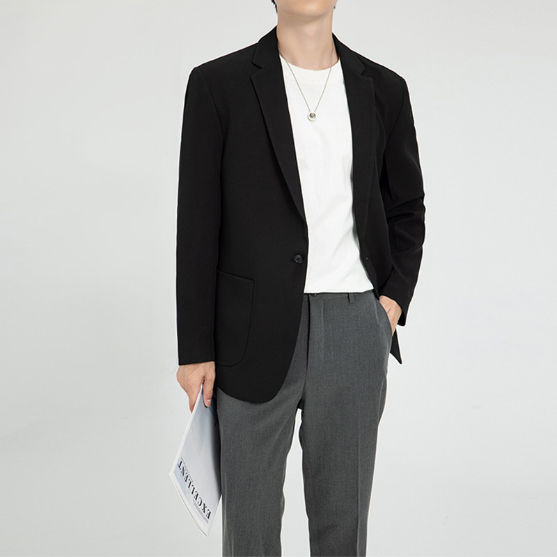 306B-2-DX9020-P1602024秋季男士小西装休闲青年西服外套,男装西服,星座507A（原星座306B-2）