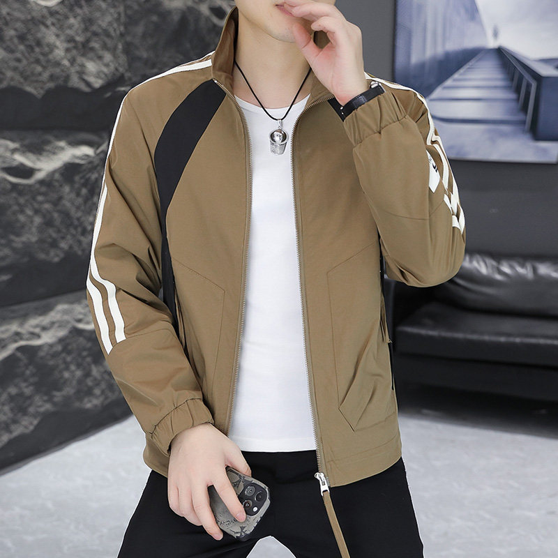 306B-2-K9008-P85秋季时尚男士休闲外套夹克衫青年,男装夹克,星座507A（原星座306B-2）