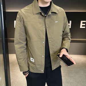 306B-2-JK419-P80 2025秋季时尚男士休闲百搭夹克衫外套图片