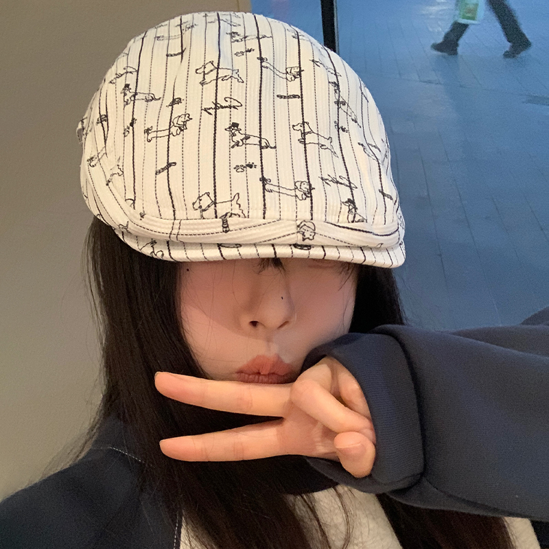 Charn Kiond 日本设计师联名款腊肠狗前进帽子女可反戴鸭舌帽男