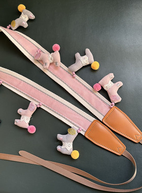 Unikstrap纯手作萌萌哒可爱挂件相机背带通用相机带Camera strap