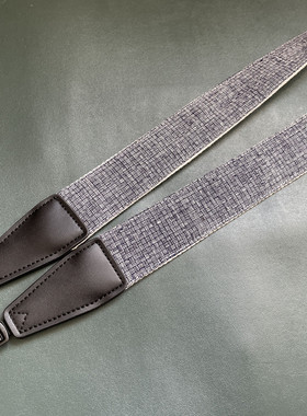 纯手工古法手织布加真皮皮头超棒质感通用相机背带CAMERA STRAP