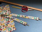 原创纯手工纯棉猫 幸福生活女包可爱肩带斜挎包背带可调节长度