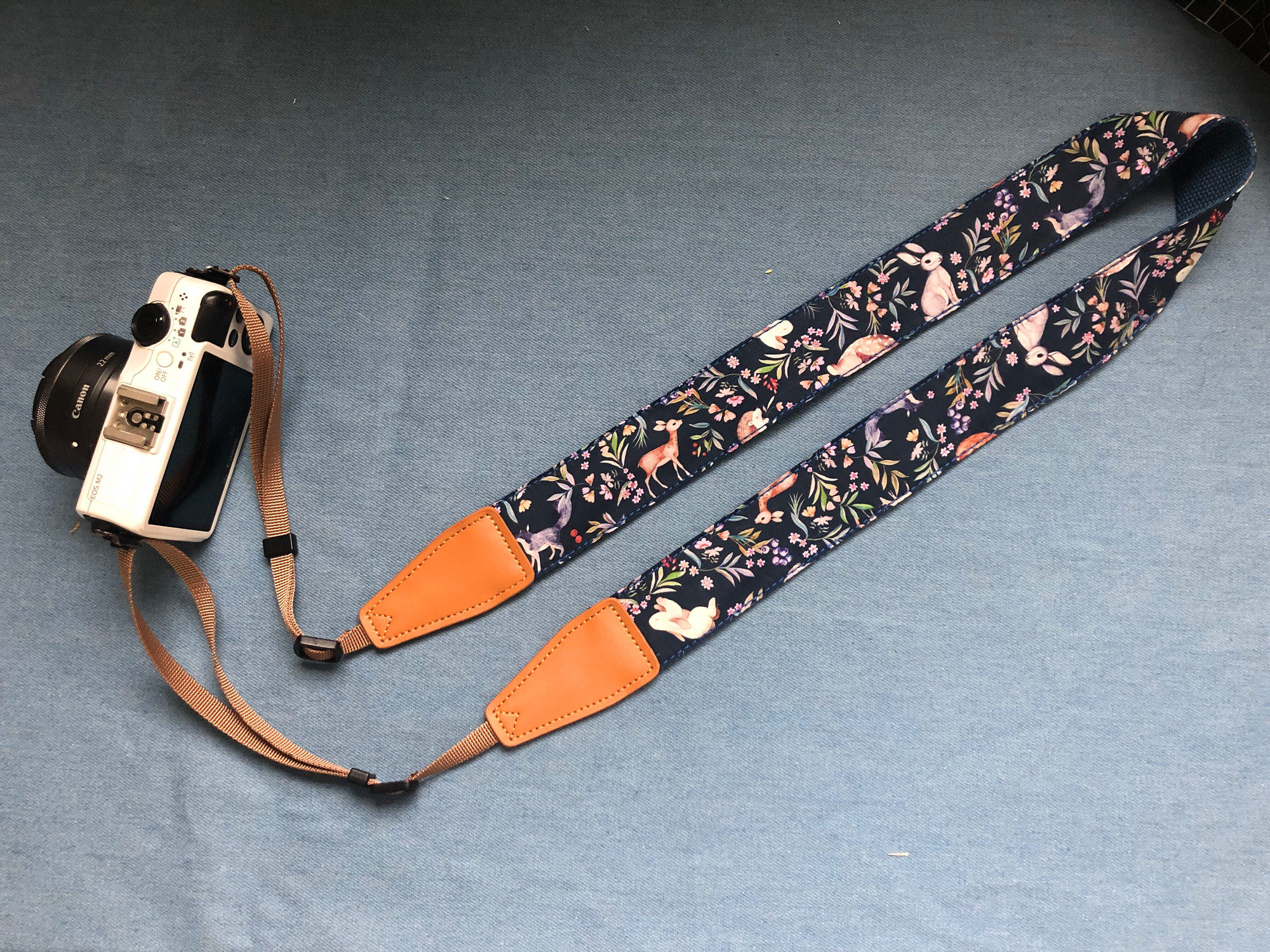 纯手工文艺复古Animal Paradise 微单单反相机背带