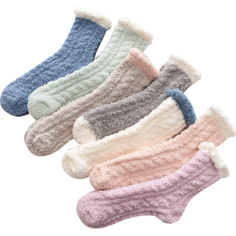 Socks Medium hose winter Coral Plush thickening keep warm Floor socks Autumn and winter Long March sleepin the Lingerie/Men's underwear/Tracksuit , Sock/Bottoming socks/Stockings/Legs socks  category - from Buy2taobao.com to provide professional Taobao agent buy service