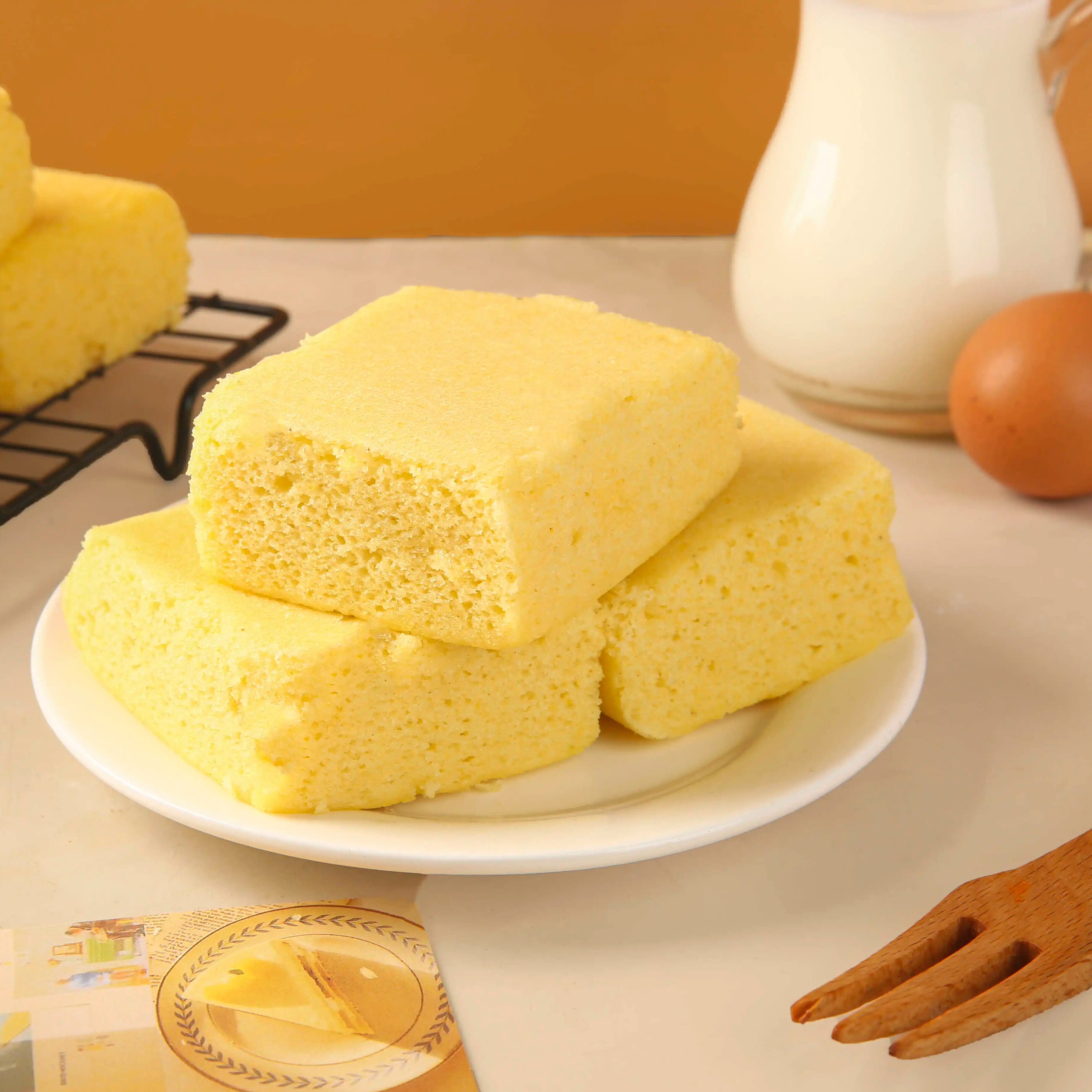 玉米糕蛋糕网红食品代餐粗粮零食中式糕点/新中式糕点