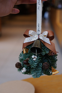 进口诺贝松mini迷你圣诞树摆件挂饰车载好物真树圣诞装 饰礼物推荐