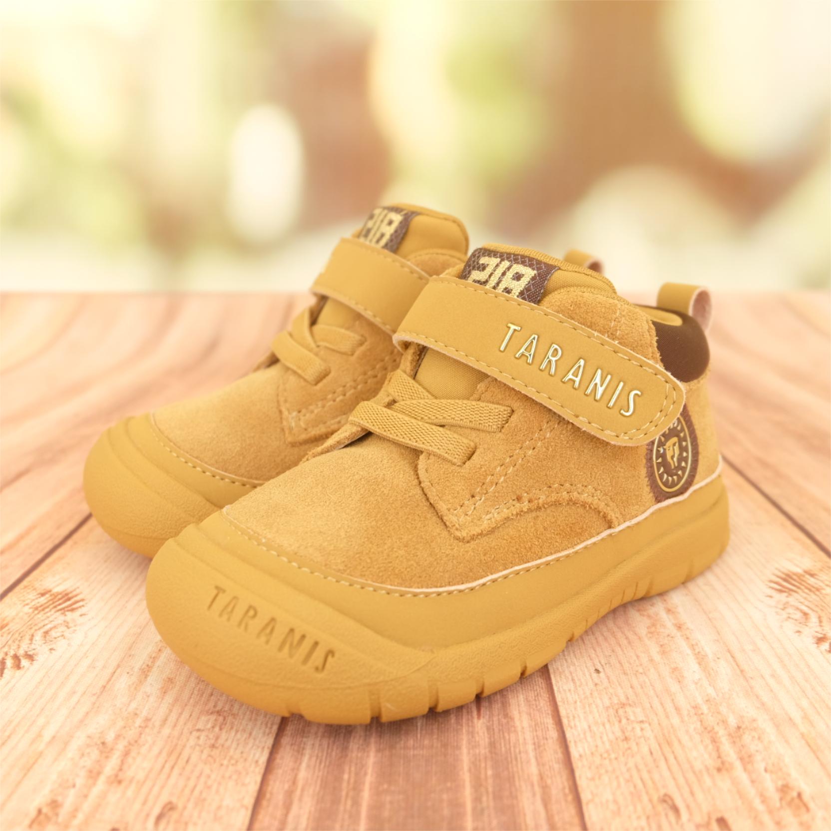 泰兰尼斯正品25秋新款学步鞋男宝宝真皮机能鞋防踢女童鞋C6541