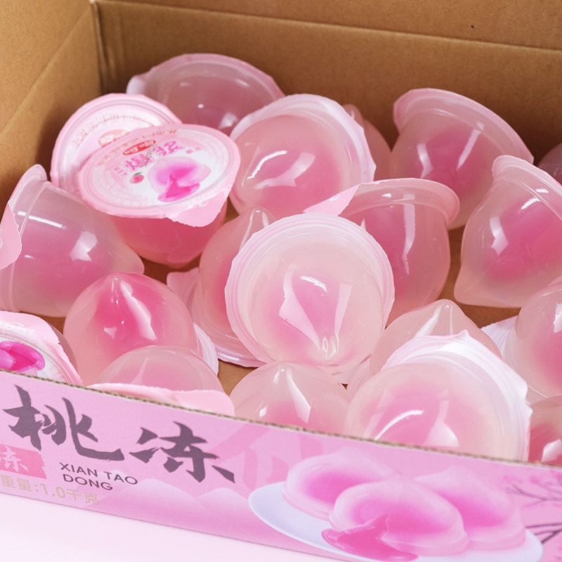 夹心爆浆果冻2斤礼盒装高颜值