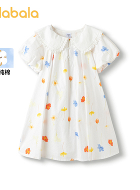 【XIAOLI筱李IP】巴拉巴拉童装女童连衣裙2026新款夏装潮