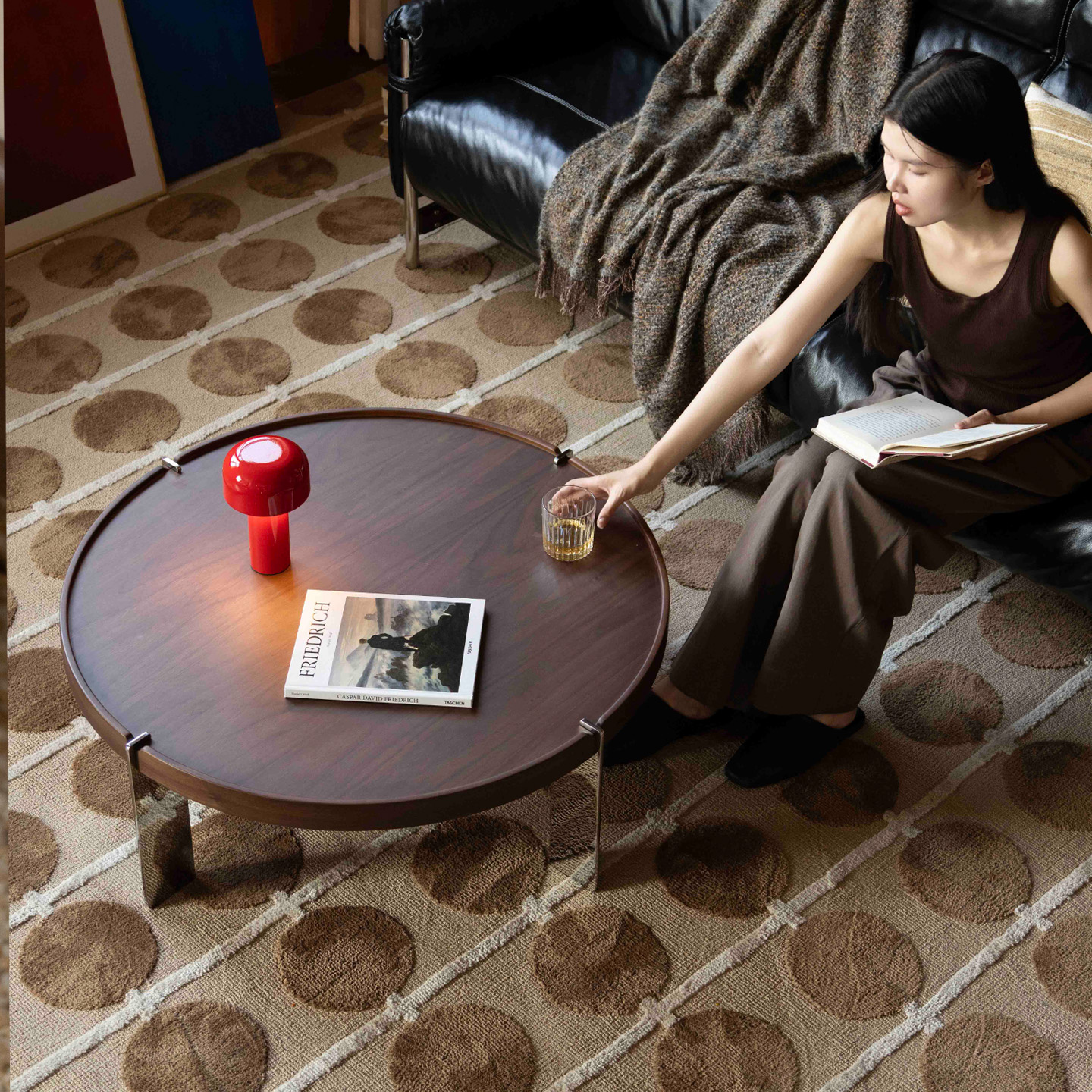 茶几客厅家用2025新款实木茶桌