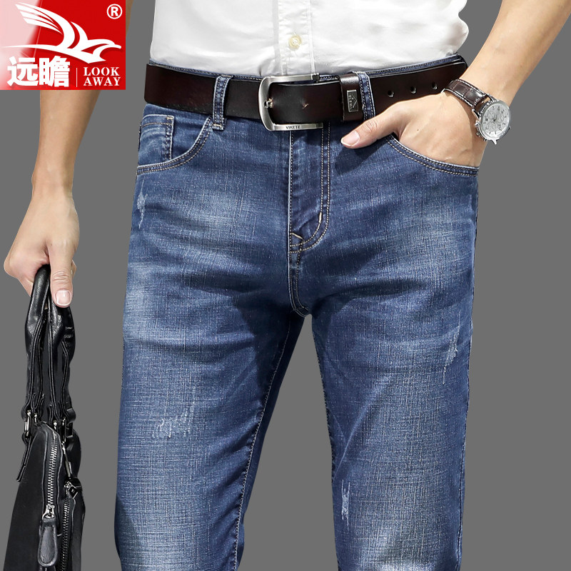秋冬牛仔裤男修身直筒加厚男裤韩版潮流2020新款长裤男士弹力裤子在类目 男装, 牛仔裤中 - 来自Buy2taobao.com提供专业的淘宝代购服务