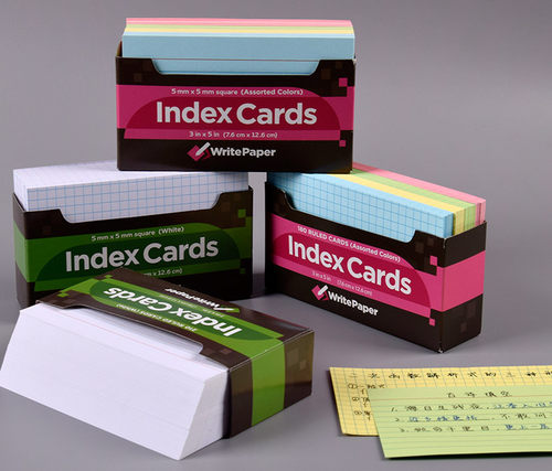 凯萨索引卡美式网红考研便签纸