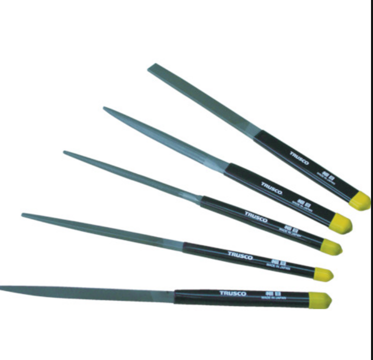 日本TRUSCO/中山151-4784锉刀套装TST005-03 细目全长215mm 5支组