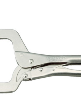 日本TRUSCO/中山板金焊接用带手柄C型固定夹TVPC-280 374-7263