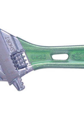 日本LOBSTER虾牌UM-24SG活扳手短柄全长118mm宽口带刻度250-5151