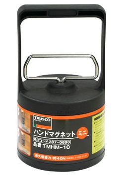 日本TRUSCO中山手用微型磁铁小型磁力吸TMHM10铁片铁屑铁丝回收