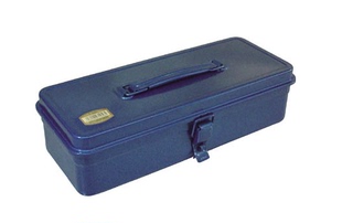 日本TRUSCO/中山工具箱T320全铁材质工具收纳箱可上锁可携带