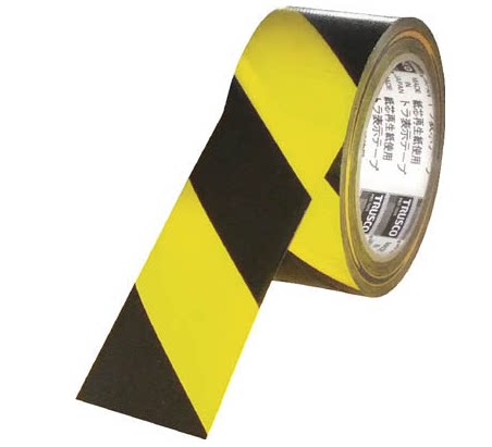 斑马萤光胶带警示胶带TRUSCO中山