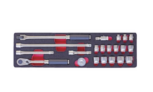 日本KOKEN/山下工业套筒扳手套装829-2443规格3286Z点数21