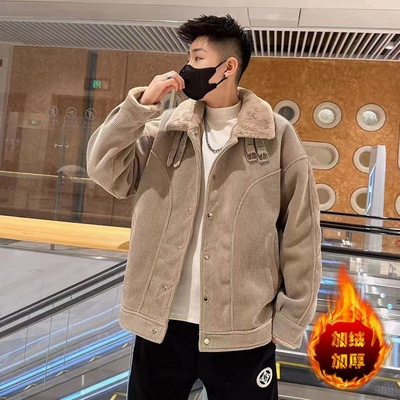 侨迪蒙拉加绒秋冬加绒棉衣