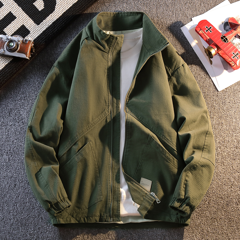 高端纯棉高级感秋季男装夹克