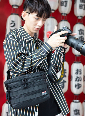 适用于佳能尼康索尼莱卡单反包微单包防水便携单肩专业摄影相机包