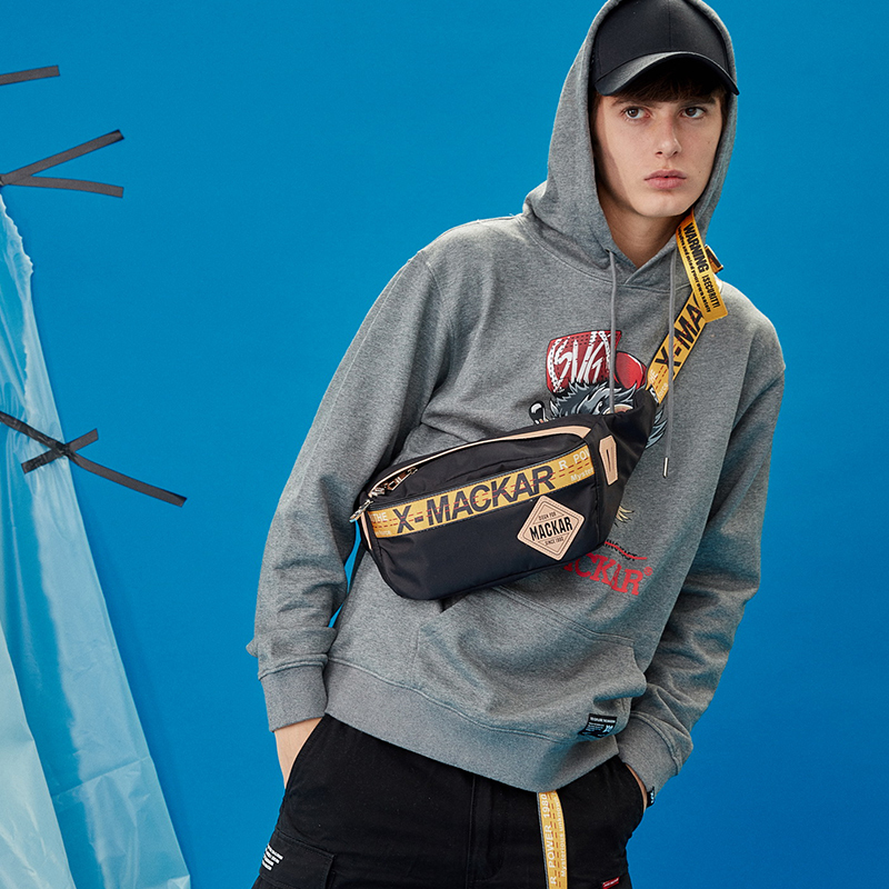 潮牌胸包男士单肩斜挎包休闲运动背包多功能韩版潮男包小腰包跨包,箱包皮具/热销女包/男包,男士包袋,淘宝优惠券,粉丝福利购,淘宝优惠卷