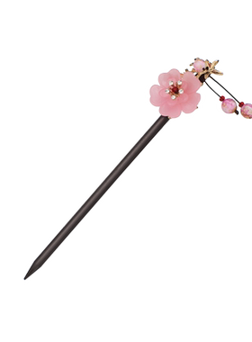 缘本发簪木质古风时尚
