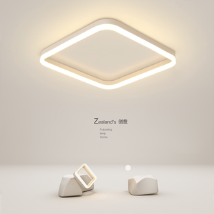 简约现代主卧室灯创意led吸顶灯极简客厅灯书房餐厅房间灯具