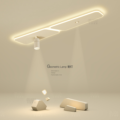 创意长条阳台灯极简led吸顶灯客厅过道走廊灯卧室灯2025新款灯具