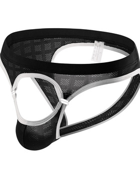 男士冰丝丁裤内裤时尚薄款朝流夏季透气裤衩潮男生韩版裤头D3015