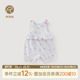 哈衣爬服弹力 可爱公主风婴儿无袖 乖奇熊女宝宝背心连体衣夏季 薄款