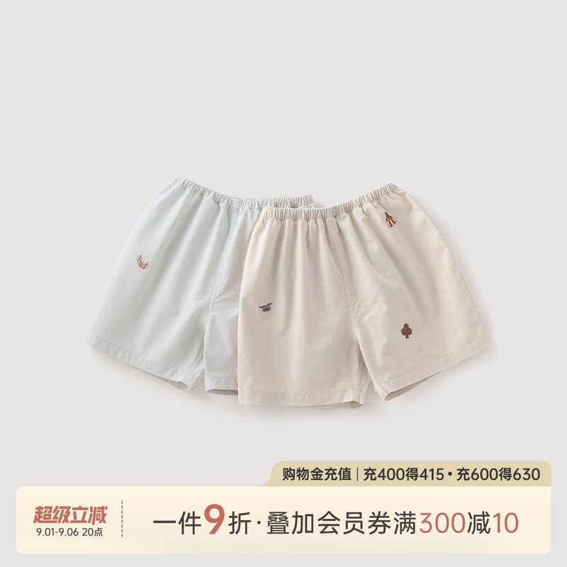 乖奇熊婴儿童夏季纯棉短裤子图片