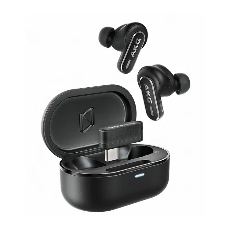 AKG/爱科技 N5真无线主动降噪蓝牙耳机高音质运动防水2.4G入耳式