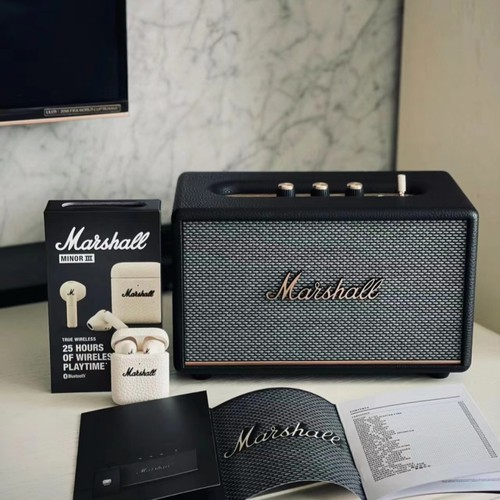 国行马歇尔ACTON3桌面蓝牙音响