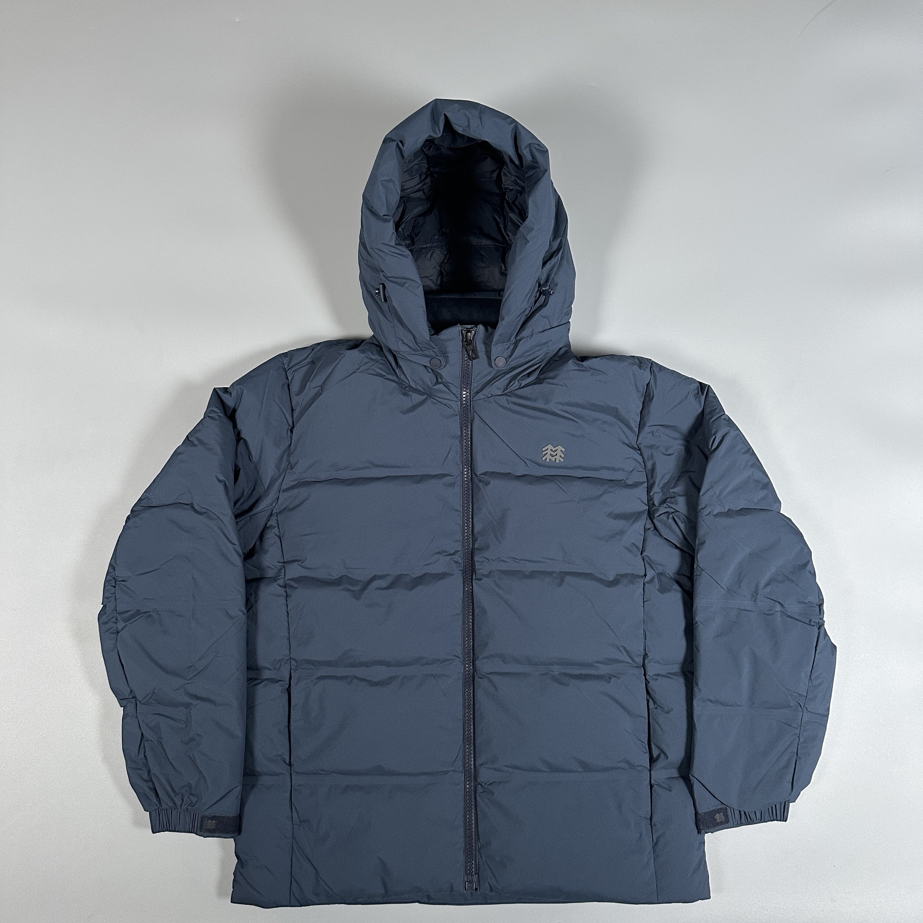 KOLON SPORT可隆防风防水保暖拉链连帽长袖羽绒服 男款