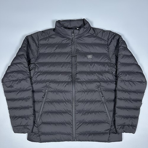 KOLON SPORT可隆防风防水轻量薄款保暖轻质舒适排骨羽绒服男款