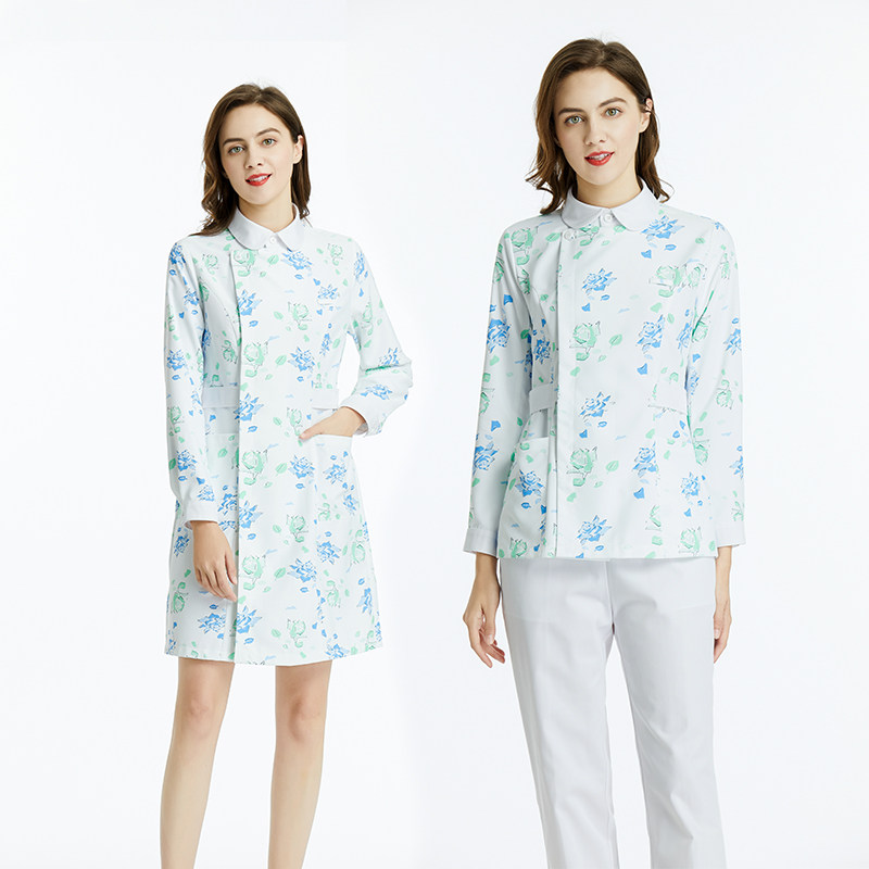 护士服印花护士分体套装裤产后医护整形口腔美容院工作服护理工服,女装/女士精品,医护制服,淘宝优惠券,粉丝福利购,淘宝优惠卷