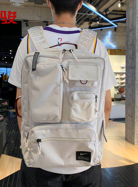 耐克NIKE MAX AIR气垫学生书包运动旅行电脑双肩背包男CK2656-104