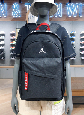 耐克NIKE JORDAN休闲运动AJ电脑双肩背包学生书包男女HA6473-010