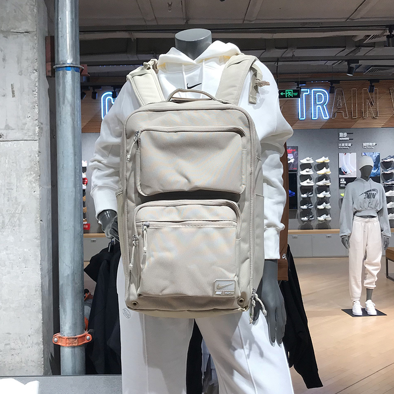 耐克Nike休闲运动通勤旅行电脑双肩背包学生书包男女FN4106-251