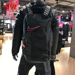耐克NIKE旅行运动电脑精英篮球气垫双肩背包学生书包男BA6164 011