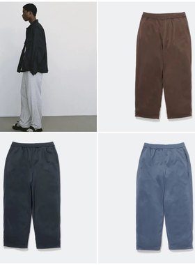 26SS DW39 TECH SWEAT PANTS 宽松直筒抽绳束脚男女休闲裤卫裤