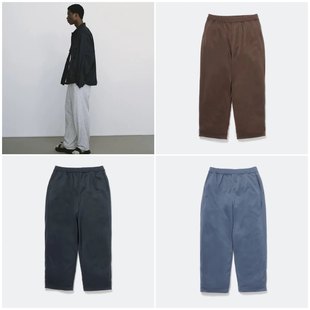26SS DW39 TECH SWEAT PANTS 宽松直筒抽绳束脚男女休闲裤卫裤