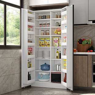 定制餐边柜一体靠墙高柜零食柜家用餐厅立柜杂物厨房储物置物橱柜