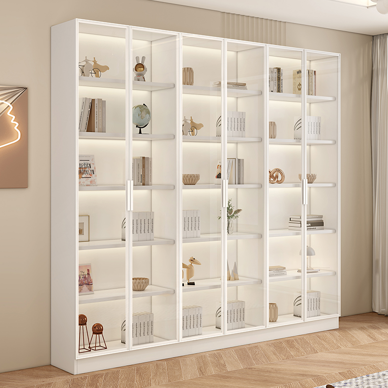 书柜储物柜一体组合手办展示柜