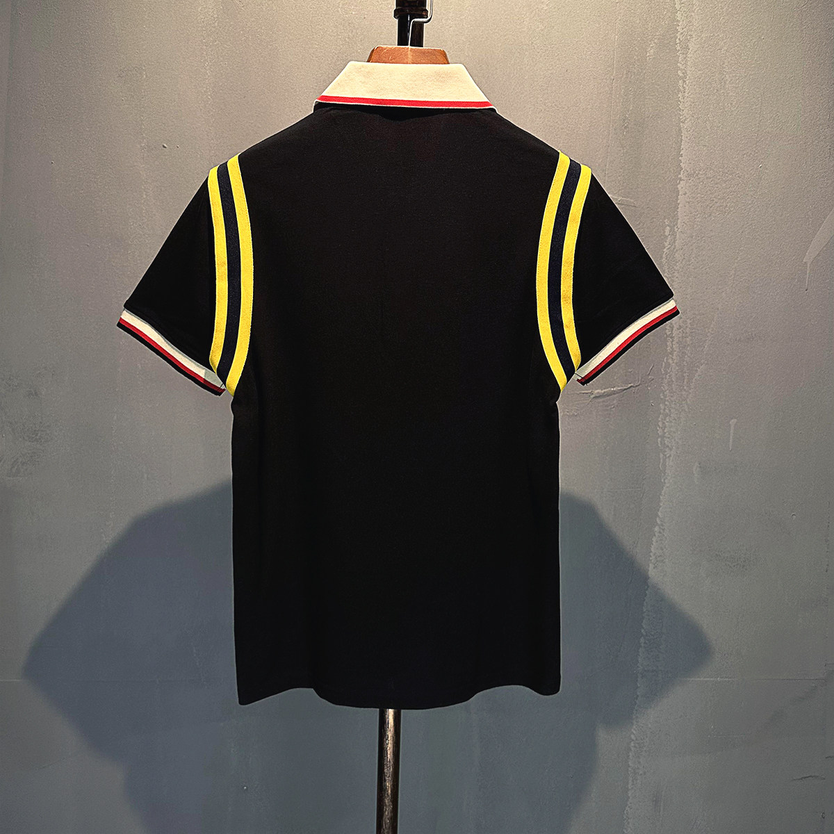 NET RED POLO SHIRT MENS TRENDY BRAND INS EMBROIDERY BEE LAPEL SHORT-SLEEVED T-SHIRT FASHION HALF-SLEEVED TOP LOOSE SUMMER